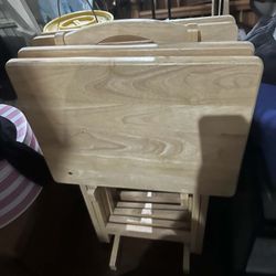 Tv Tray And Holder 