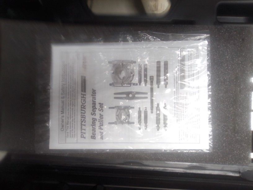 Pittsburgh Bearing Separator And Puller Set