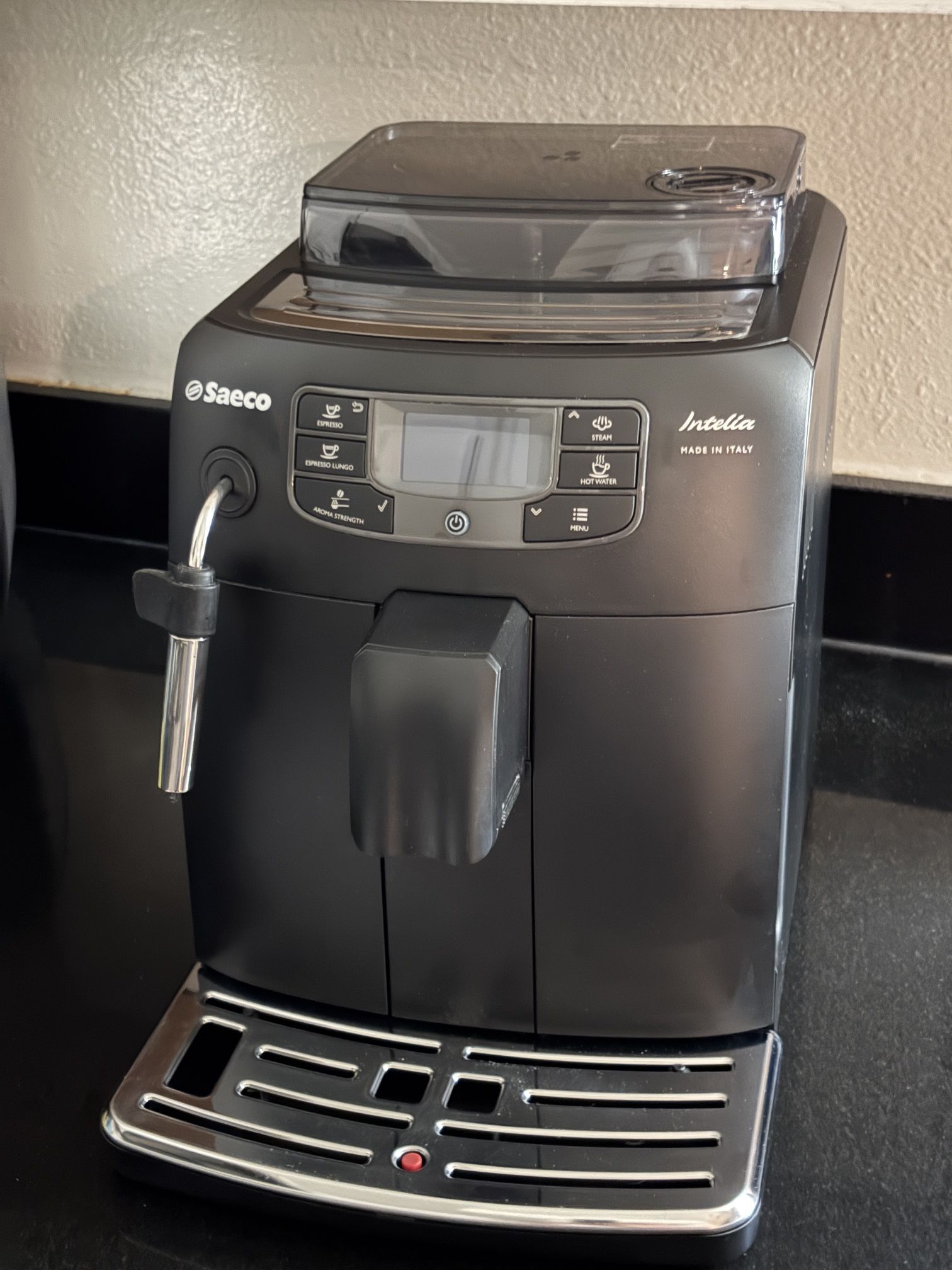 Saeco Intelia Deluxe Espresso Machine - Made In Italy