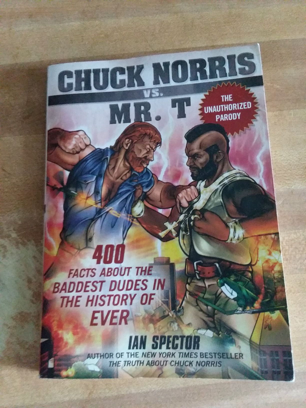 Comic chuck norris vs mr T .new