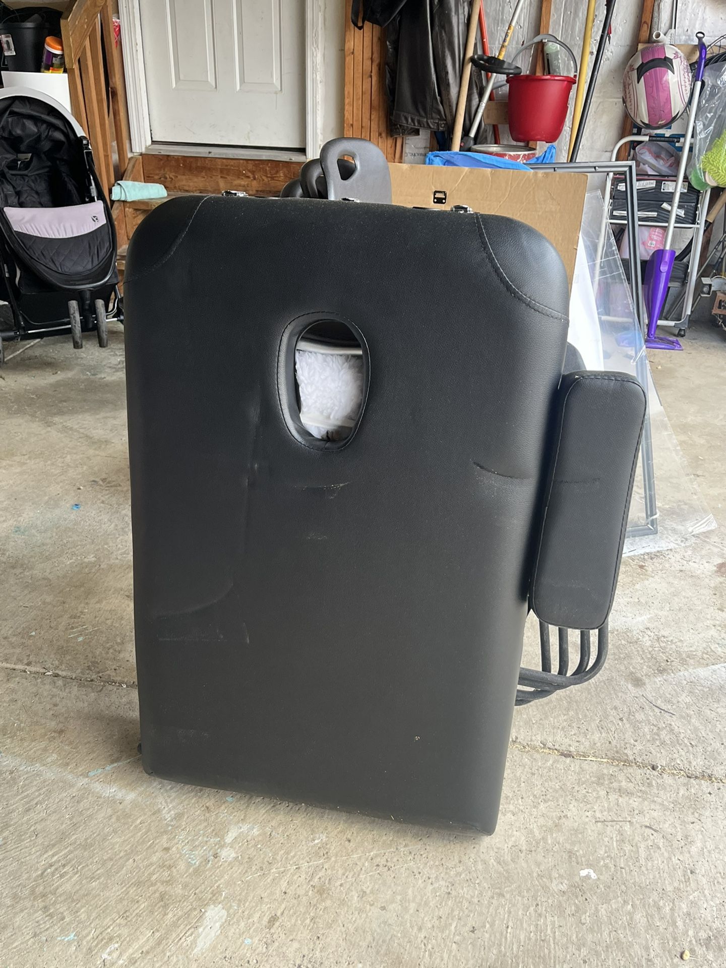 Facial Bed An Two White Stands