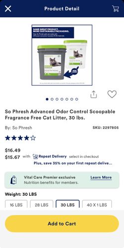 *EMPTY* cat litter refill bucket