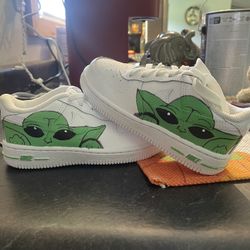 Yoda Nike Sneakers Size 10c 