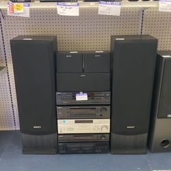 Sony System With 5 Speakers 