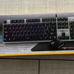 Keyboard, Mouse, Mousepad Gaming Combo 3-in-1