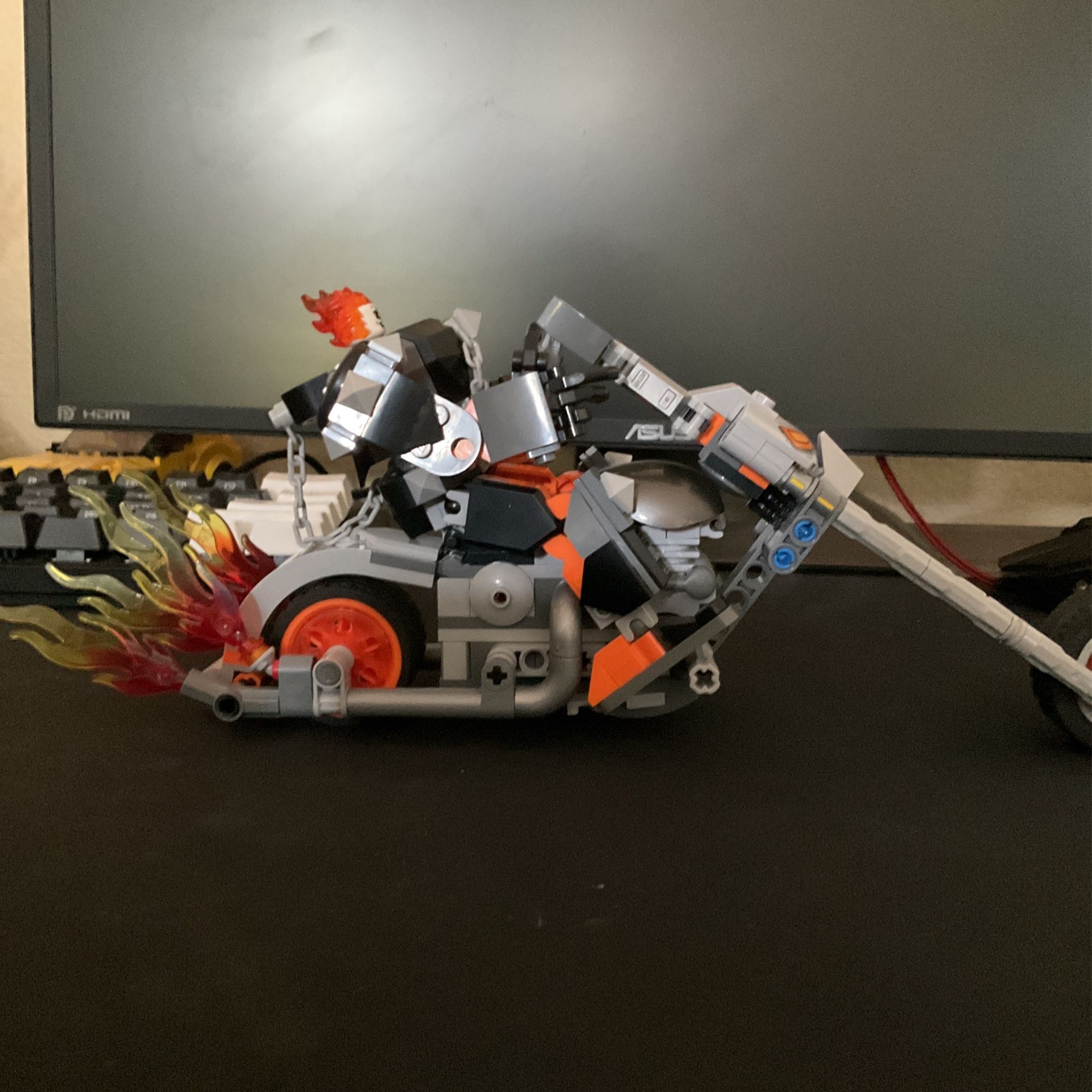 Ghost Rider Motorcycle Lego Set