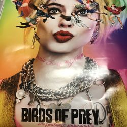 Birds of prey  Movie poster 40*30