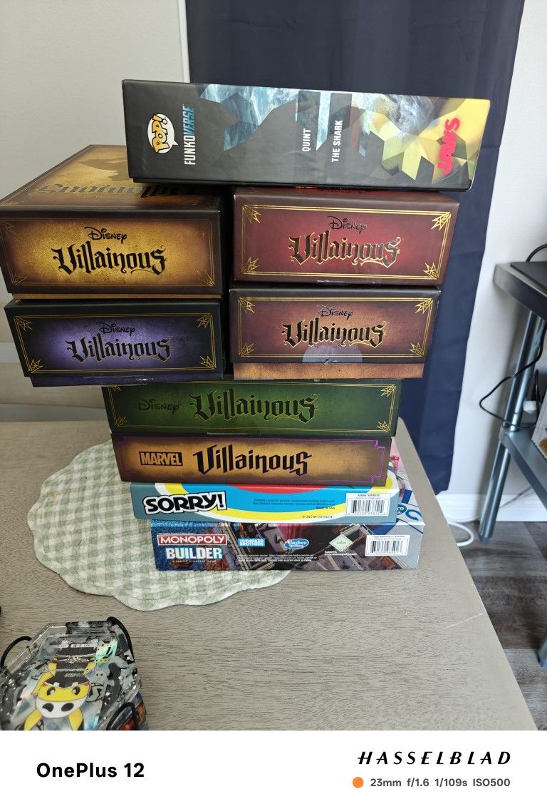 Disney Villainsous Board Games