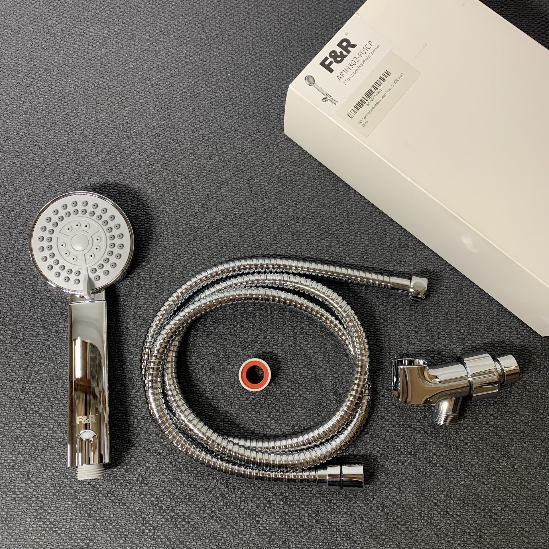 F&R 3.3" High Pressure Handheld Shower Head with 3 Spray Settings