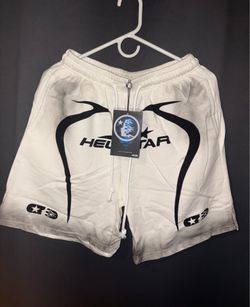 White Hellstar shorts size L