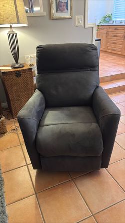 Working Grey recliner chair chair
