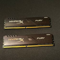 HyperX Fury 16GB (8GB X2)