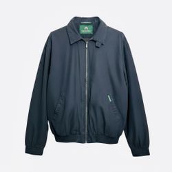 Weatherproof Navy Full-Zip Bomber Jacket - Men’s - Stellar Condition