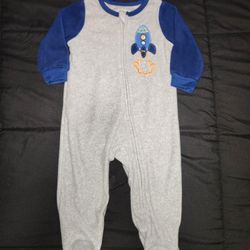 9 Months Fleece Rocket Pajamas 