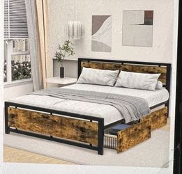 Full Metal Bed Frame 