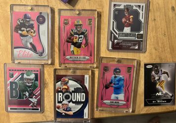7 NFL Football Cards 
