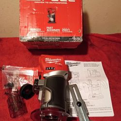 M18 MILWAUKEE FUEL Router Tool Only $145
