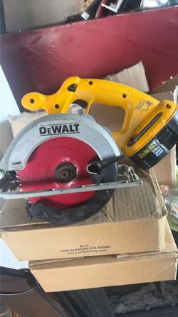 DeWalt XRP Cordless Circular Saw