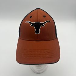 (31) Texas Long Horn Orange/Black Cap One Size 