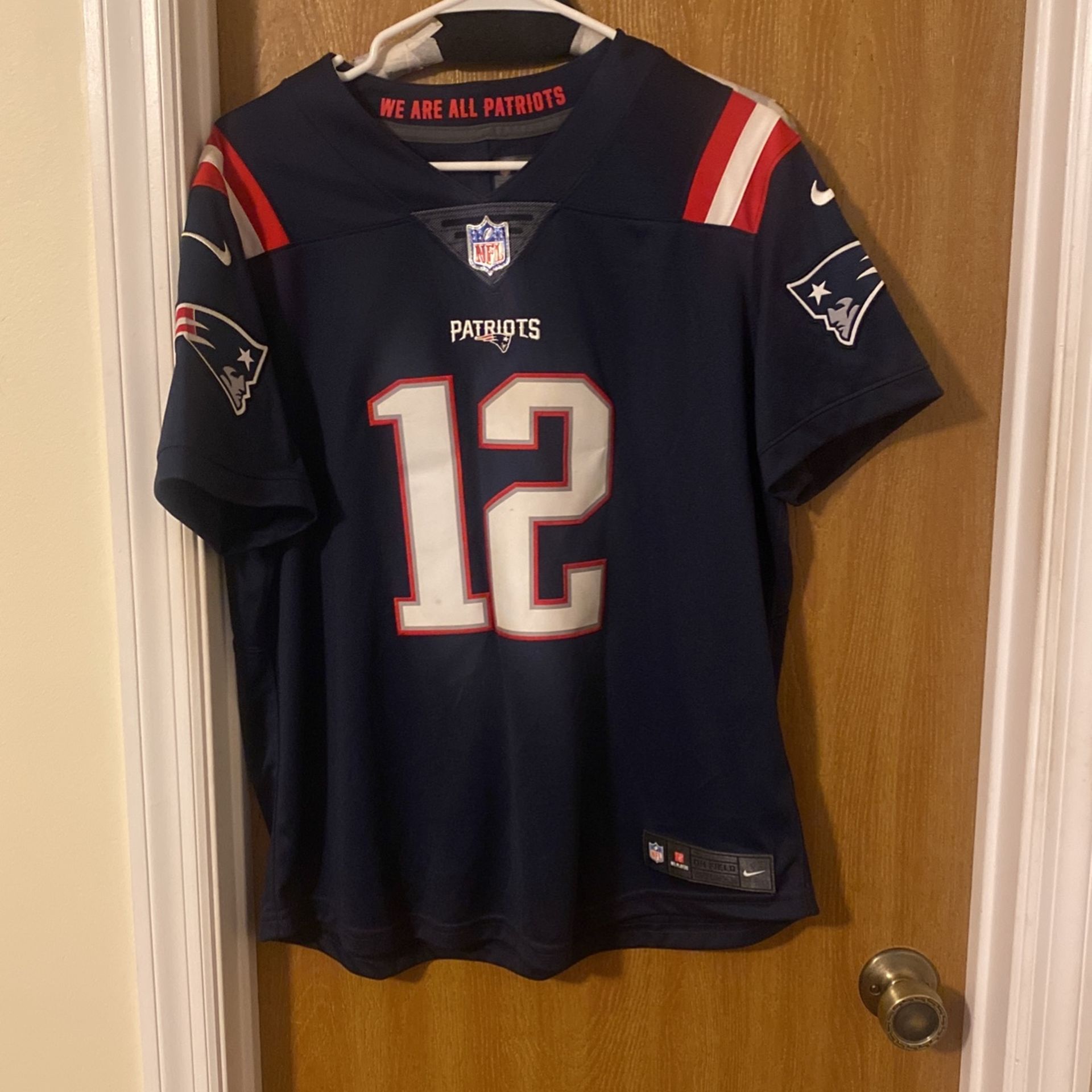 Tom Brady On Field Jersey