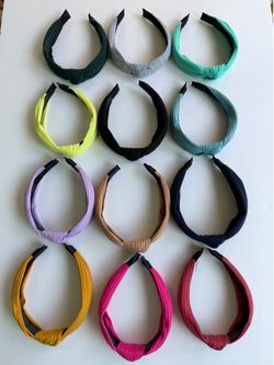 12 headbands take all for price listed all new!