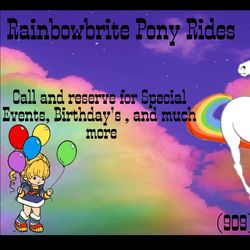 !!!PONY RIDES!!!
