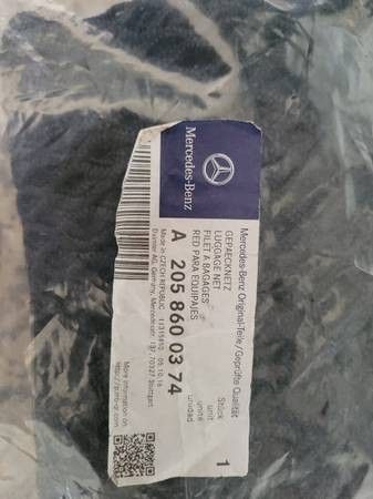 NEW MERCEDES BENZ OEM CARGO LUGGAGE FLOOR REAR NET see pics