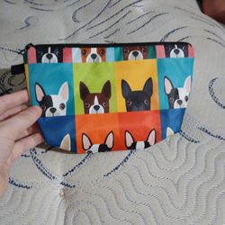 Travel Cosmetics Bag: Dog Themed