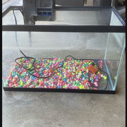 Fish Tank With Filter And Pump