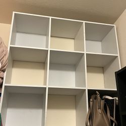 5 Cubbies + Shelves 