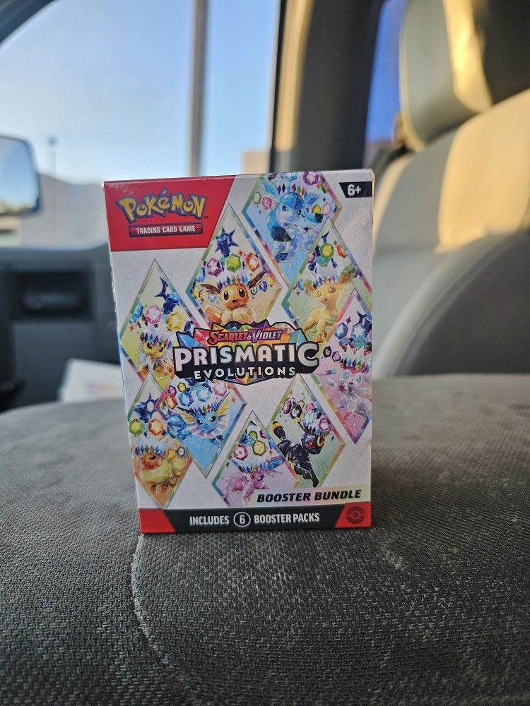 Pokemon Prismatic Booster Bundle