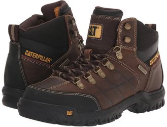 Size 7.5 Cat P74128 Men's Threshold Waterproof Work Boot - Real Brown