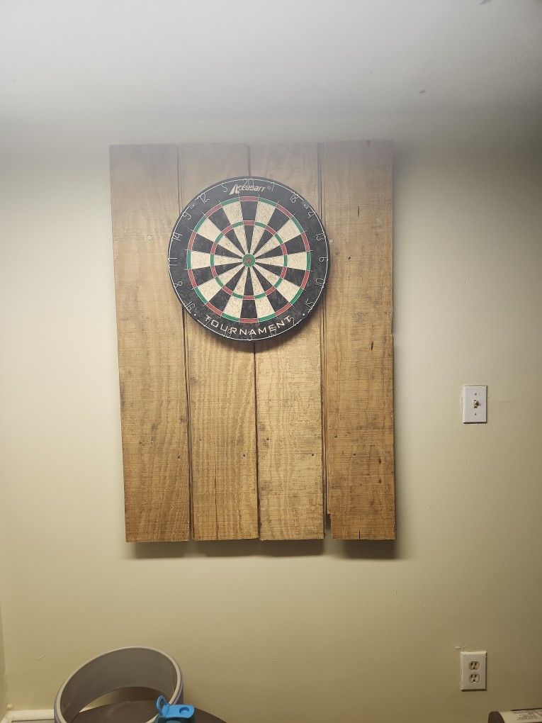 Dartboard And Backer
