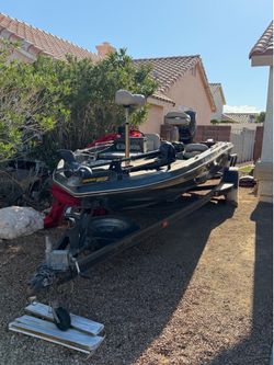 Champion bass boat