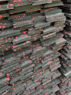 24in square gym flooring tiles 1/2in thick
