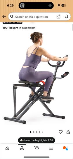 Sunny Health & Fitness Smart Heavy Duty Row-N-Ride, Squat Assist Trainer for Full Body Workout, 350 LB Capacity, 5-Level Resistance, Padded Seat, and