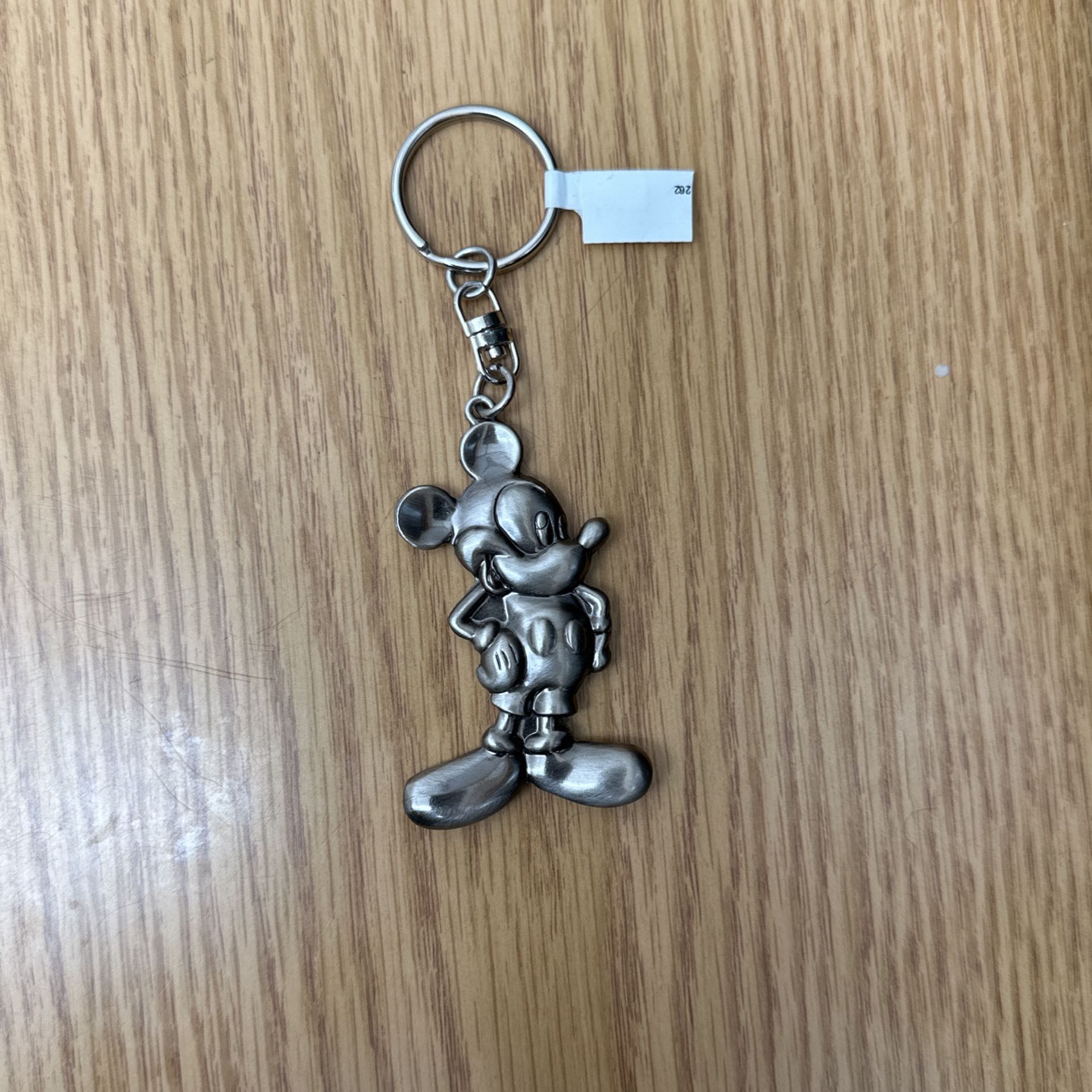 Mickey Mouse Pewter Key Ring