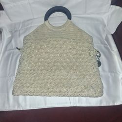 Sak Hand Crocheted purse 