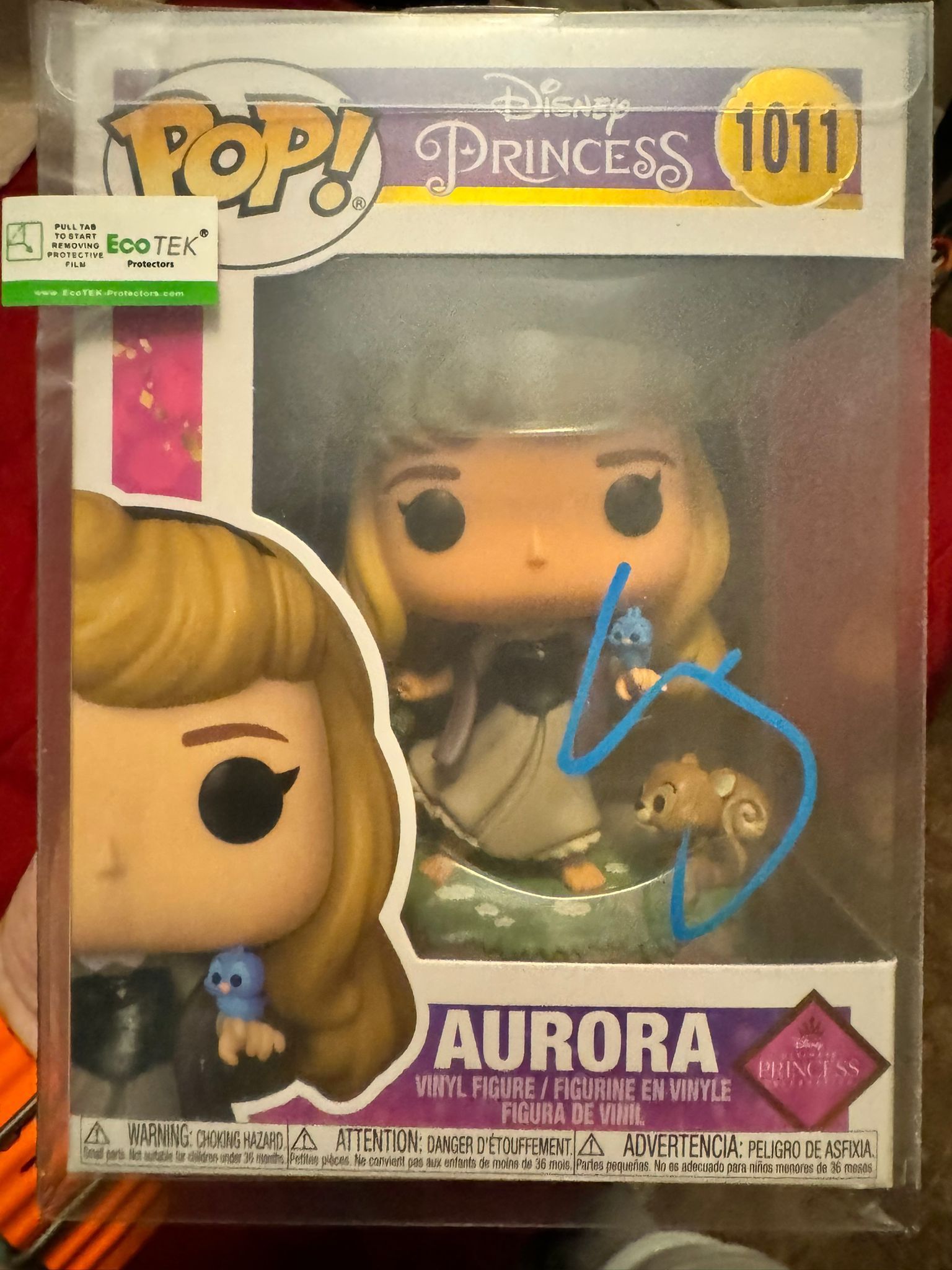 Funko Pop! Aurora #1011 SIGNED BY ELLE FANNING