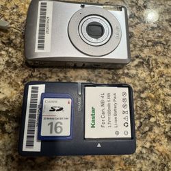 Canon Digital IXUS 65 6.0MP Digital Camera - Silver 