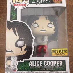 Funko pop rocks exclusive Alice Cooper brand new