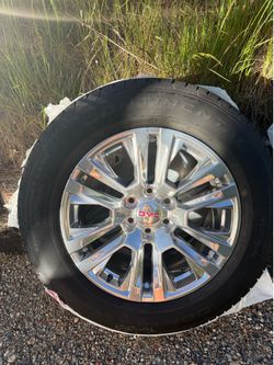 NEW 20" GMC Sierra Yukon Denali OEM 5917 wheels 2021, 2022, 2023,  2025, 2026
