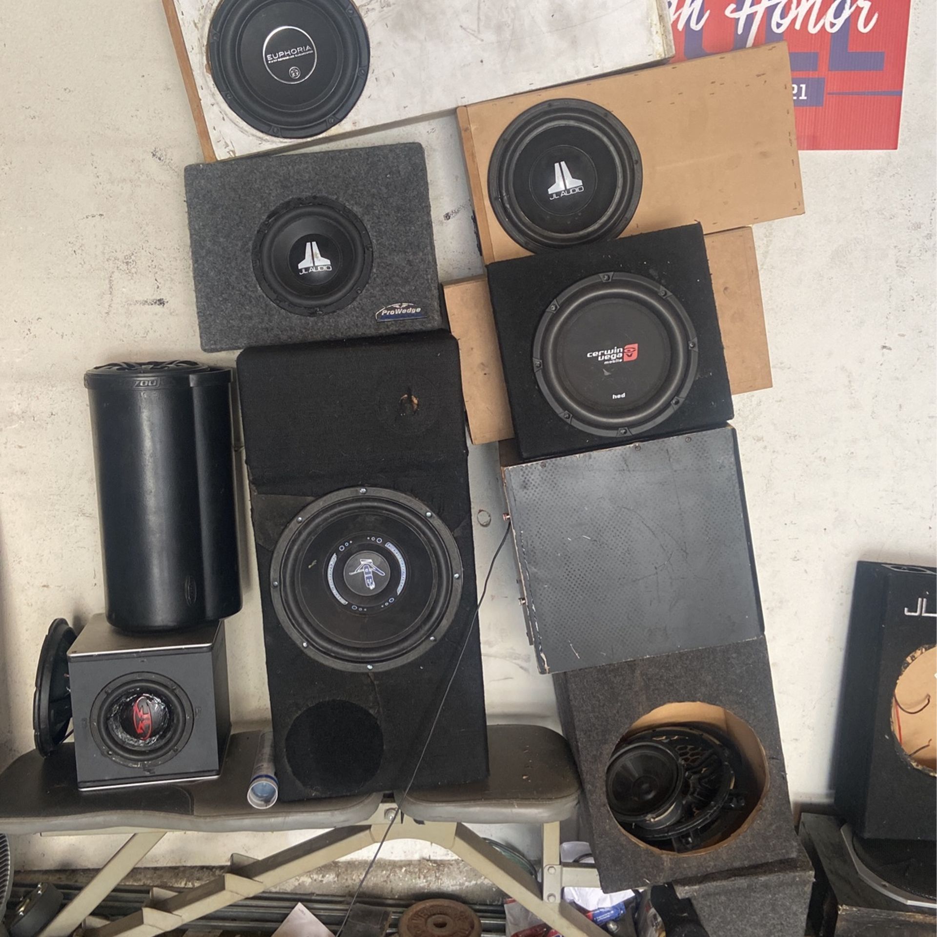 Subwoofer Jl Audio 8”