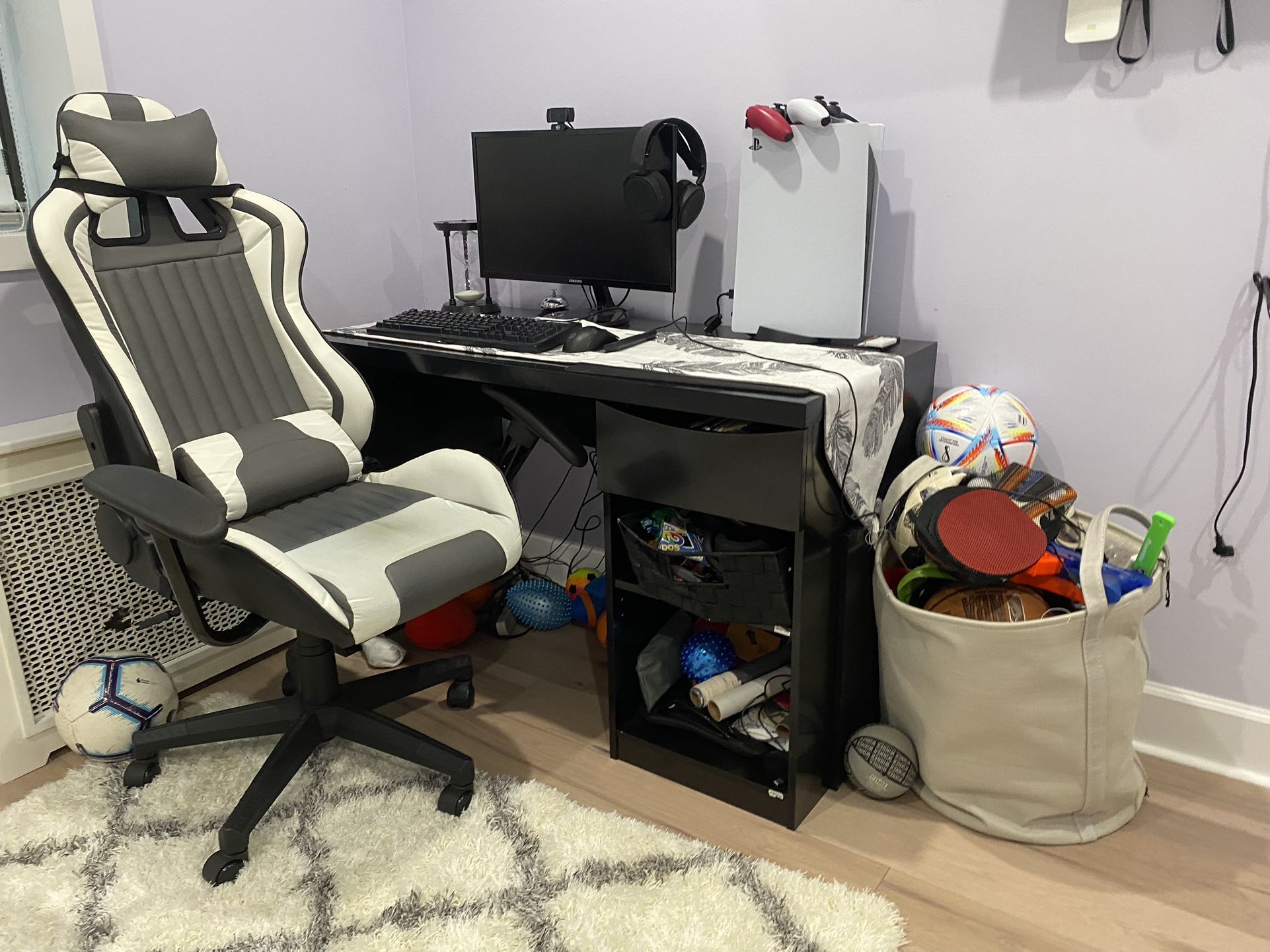 Gaming Chair And Desk