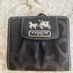 Authentic Coach Wallet 