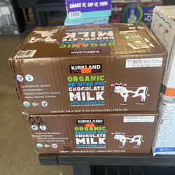 Kirkland Organic Reduce Fat Chocolate Milk 22 Count