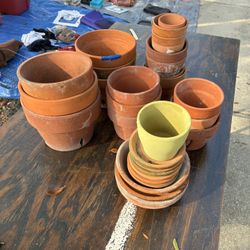 Assorted Pots.