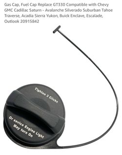 Chevy Buick Cadillac Gas cap Silverado Escalade Tahoe Suburban 