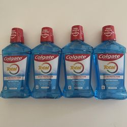 Colgate mouthwash 500ml , (4) bottles for $10
