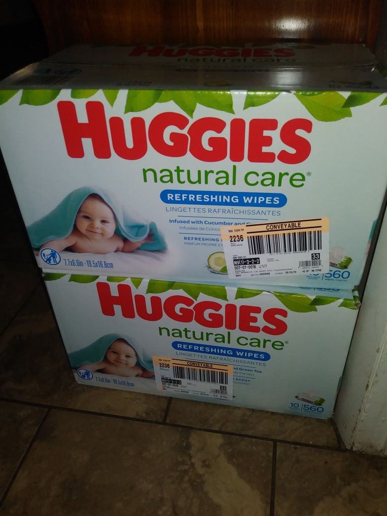 Huggies wipes